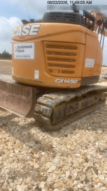 2022 CASE CX145D SR