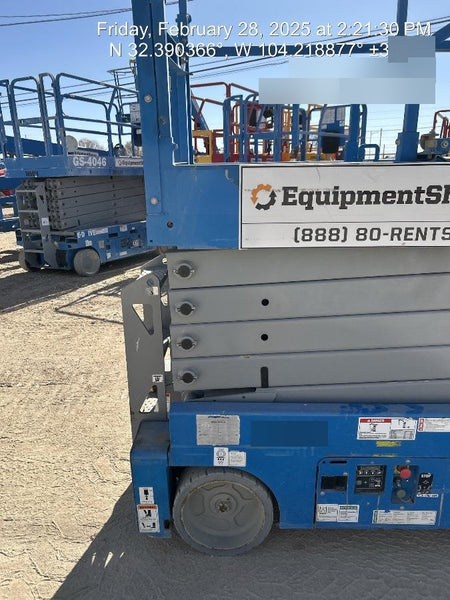 2019 Genie GS-3232 Standard Options