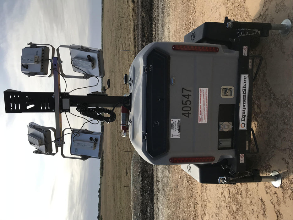 2019 Wacker Neuson LTV6K-LED LTV6K Light Tower, LED 300W, Telematics EQ SH Kubota