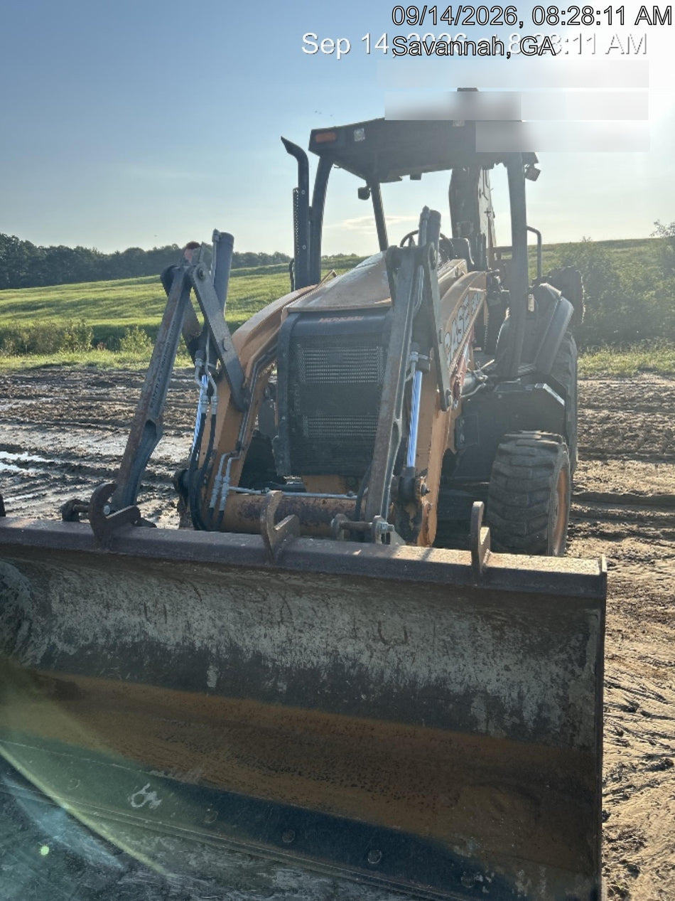 2018 Case 580N STANDARD HOE, ROPS, PILOT CONTROLS, AUX HYD