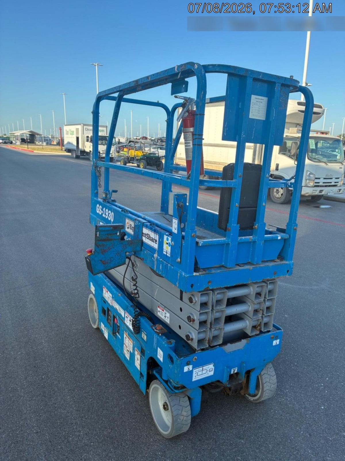2019 Genie GS-1930 Fixed rails with chain Entry