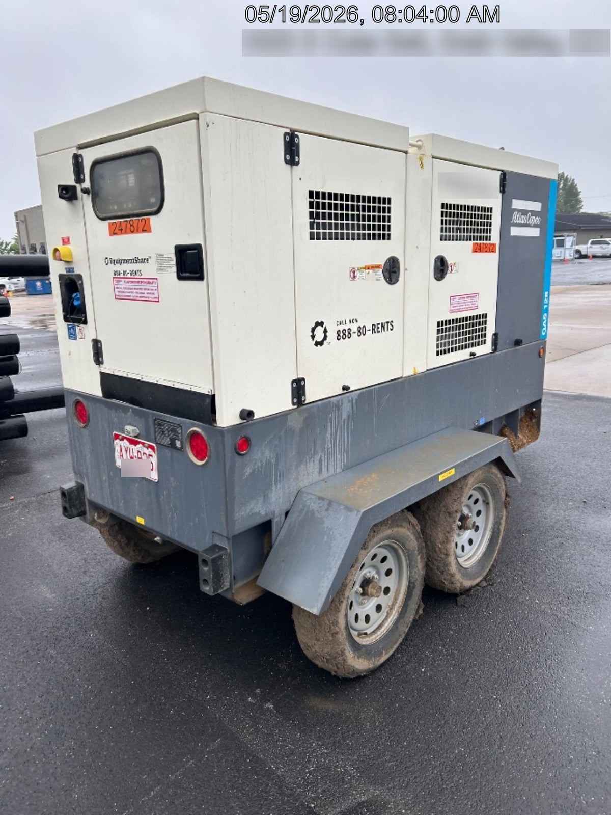 2022 ATLAS COPCO QAS 125
