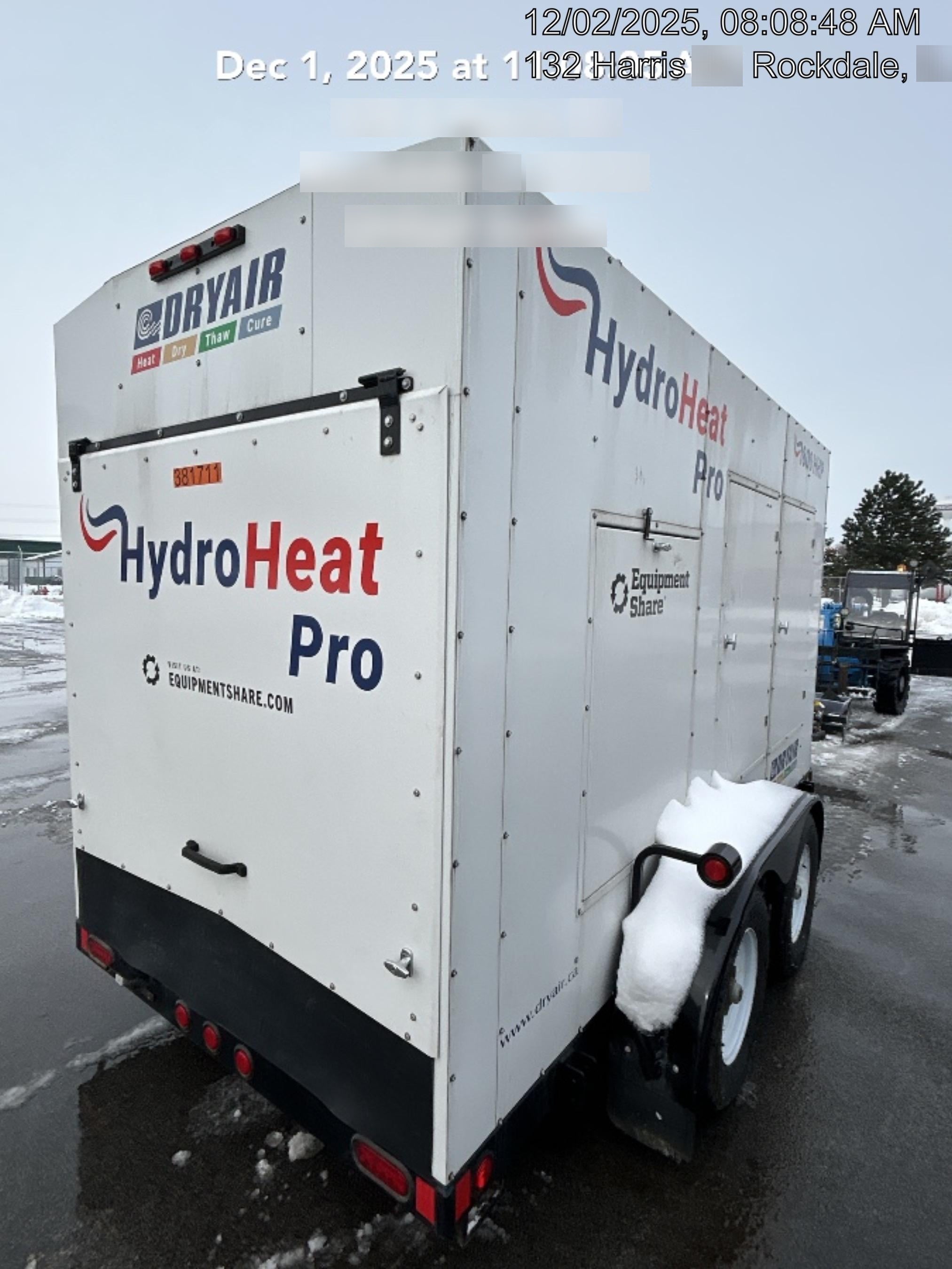 2023 DRYAIR 1800HHP