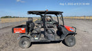 2022 Kubota RTV-X1140W-H Plastic Canopy, Windshield Acrylic Clear, LED Strobe Light, Wire Harness Kit, Back up Alarm