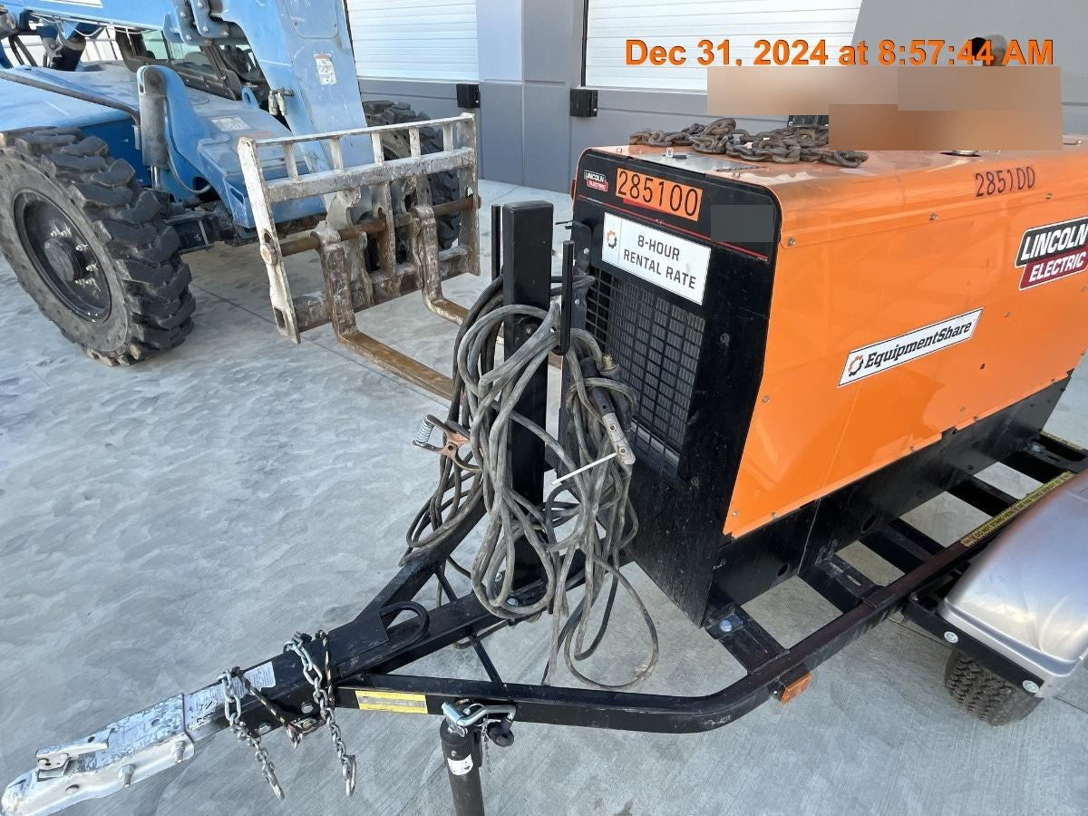 2022 Lincoln Electric LE400 Kubota V1505, Trlr, Cable Rack, Light Kit, ES Decals, T3