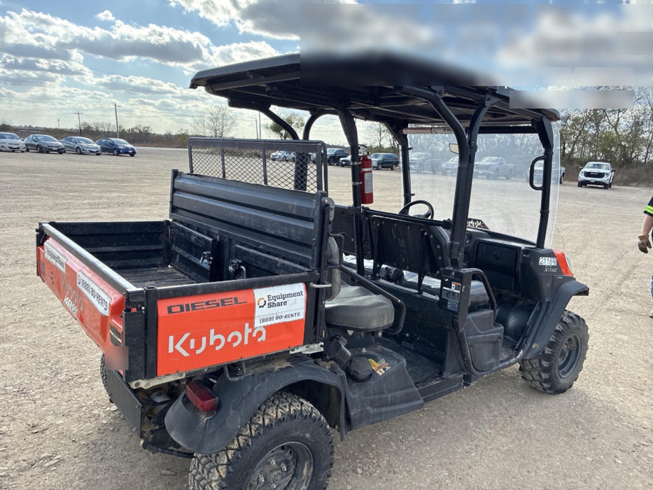 2022 Kubota RTV-X1140W-H Plastic Canopy, Windshield Acrylic Clear, LED Strobe Light, Wire Harness Kit, Back up Alarm