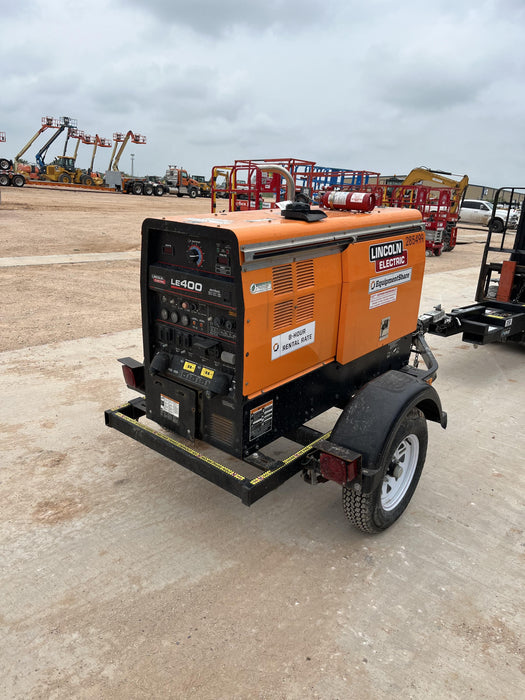 2022 Lincoln Electric LE400 Kubota V1505, Trlr, Cable Rack, Light Kit, ES Decals, T3