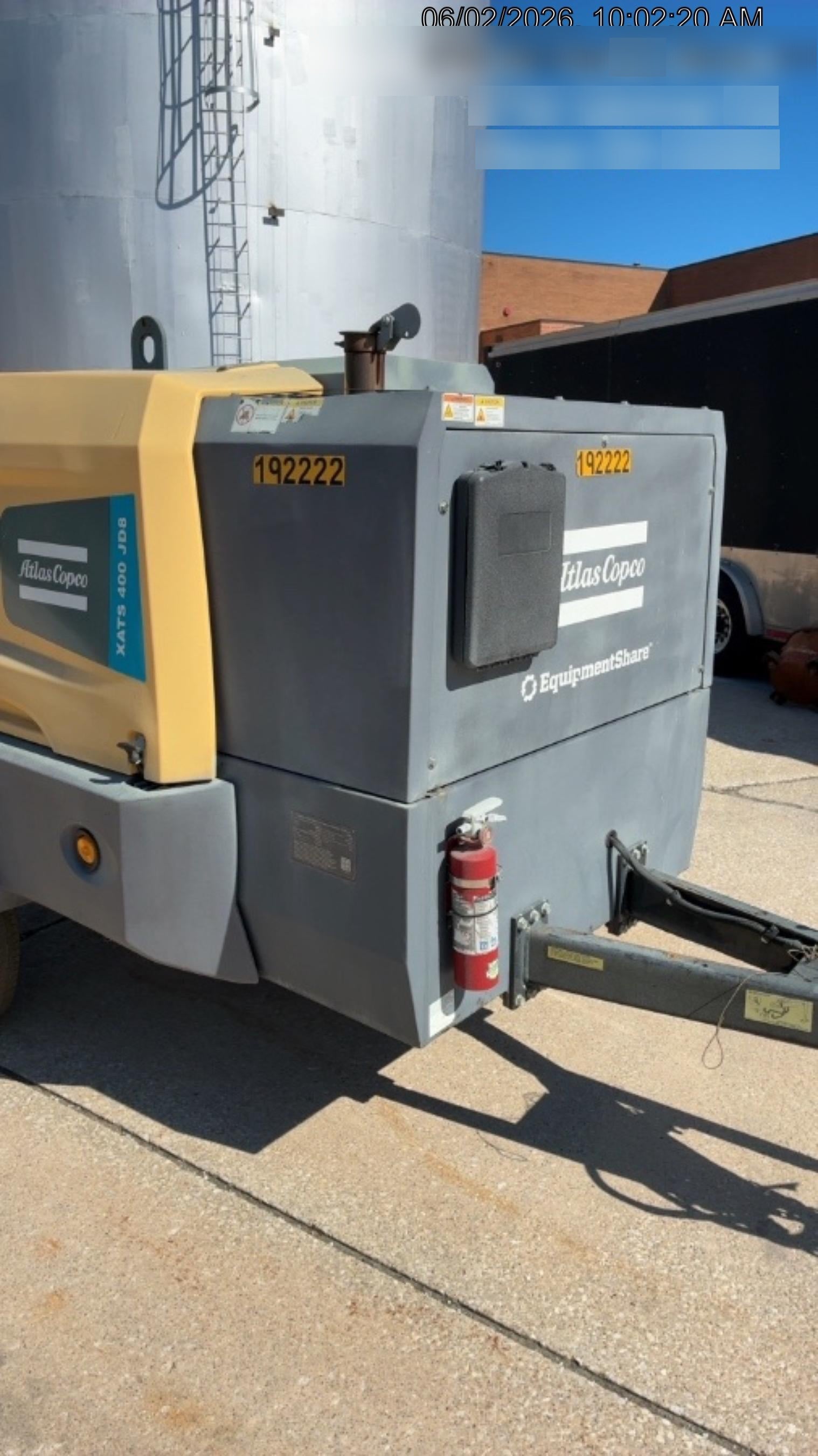 2021 ATLAS COPCO XATS400 CWK