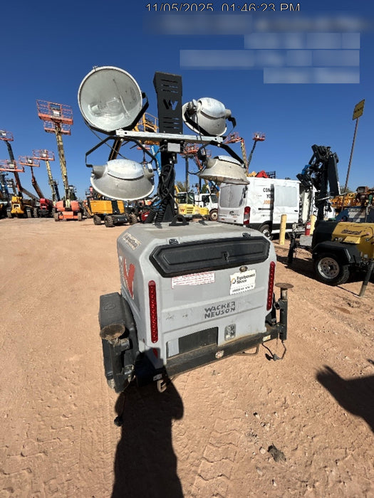 2018 Wacker Neuson LTV6L-MH Wacker Neuson LTV6L Mobile Light Tower w/Fuel Level Sensor Installed