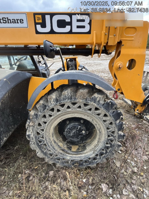2020 JCB 509-42 Canopy, Solid Tires, Work Lights, Beacon, Aux Hydraulics, Back up Alarm, Lifting Eye, ES Decals