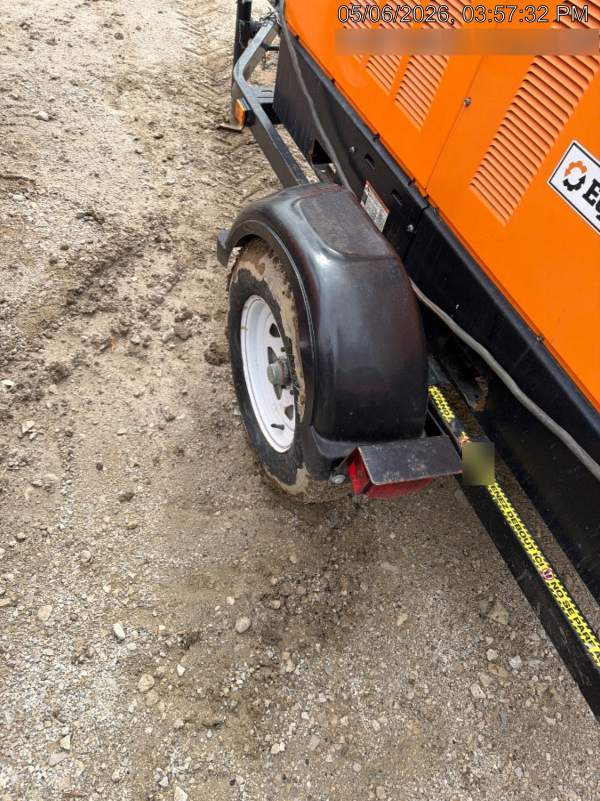 2021 Lincoln Electric Vantage 549X Ready Pak 3, ORANGE (includes trailer, cable rack, fender light kit)