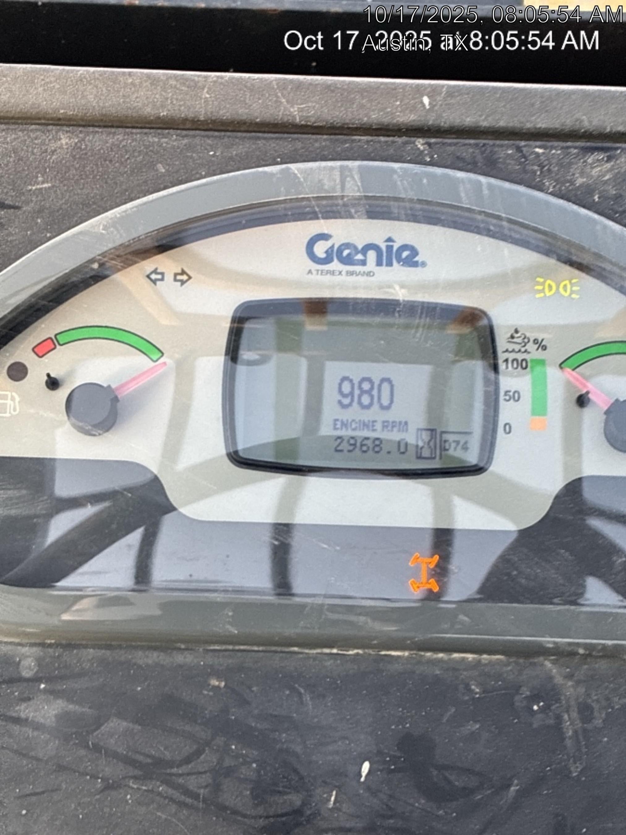 2017 Genie GTH-636 Genie GTH636, Solid RT Tires, T4F, worklights (LED, rear), Open ROPS