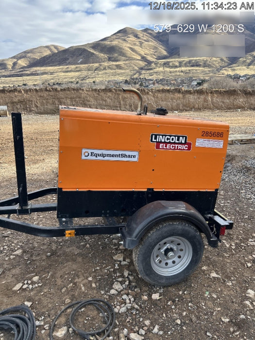 2022 Lincoln Electric LE400 Kubota V1505, Trlr, Cable Rack, Light Kit, ES Decals, T3