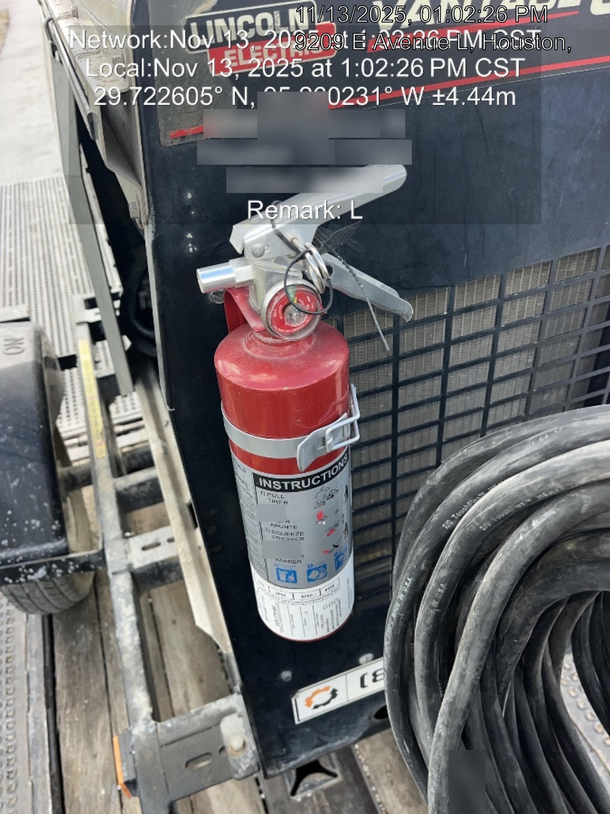 2019 Lincoln Electric Vantage 322 Ready-Pak 3, Two Wheel Trailer, Fender and Light Kit, Cable Rack