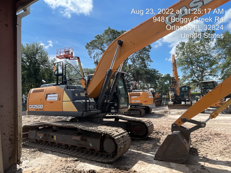 2018 CASE CX250D LR
