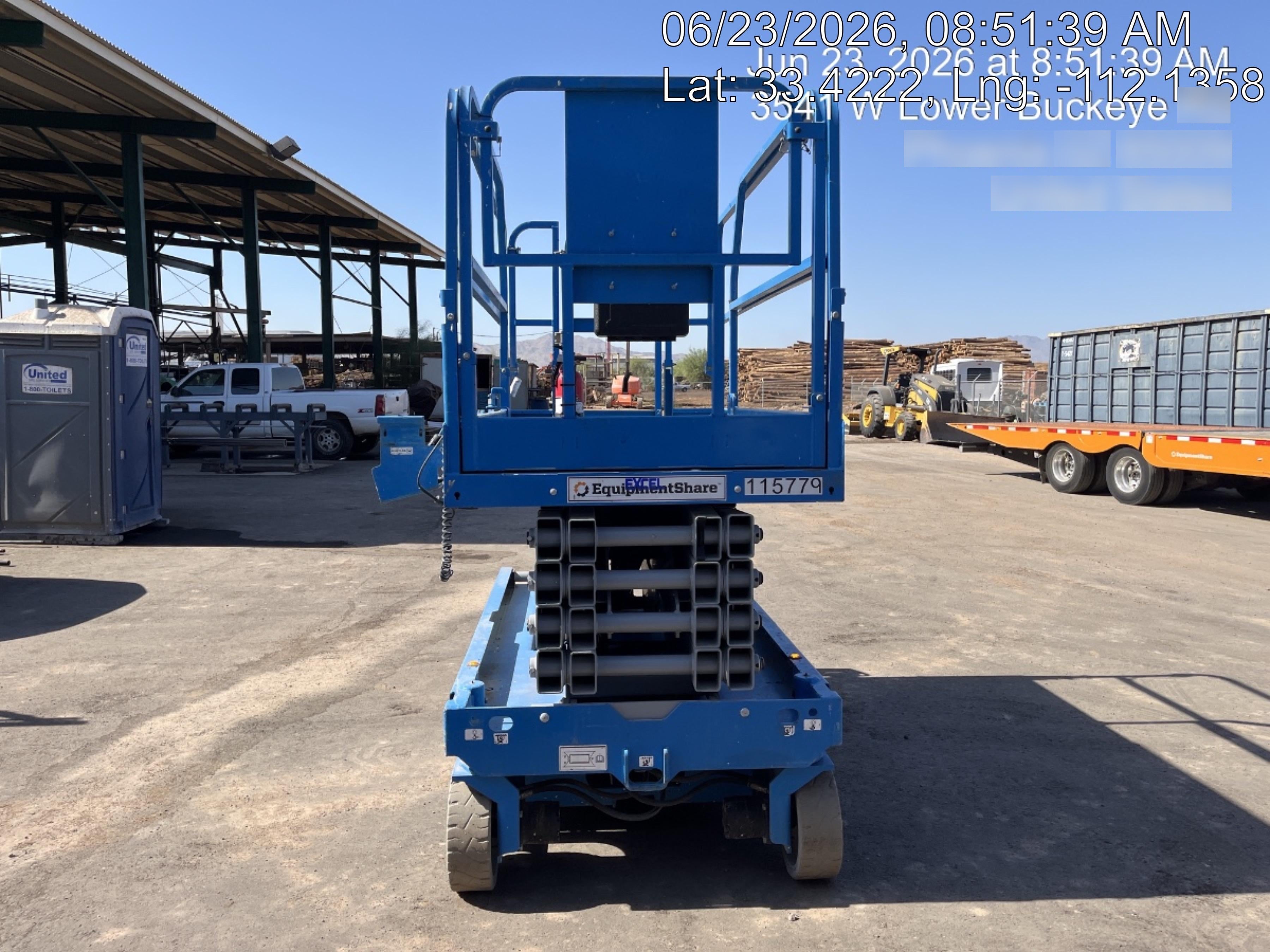 2020 Genie GS-3246 Standard, Folding full height swing gate