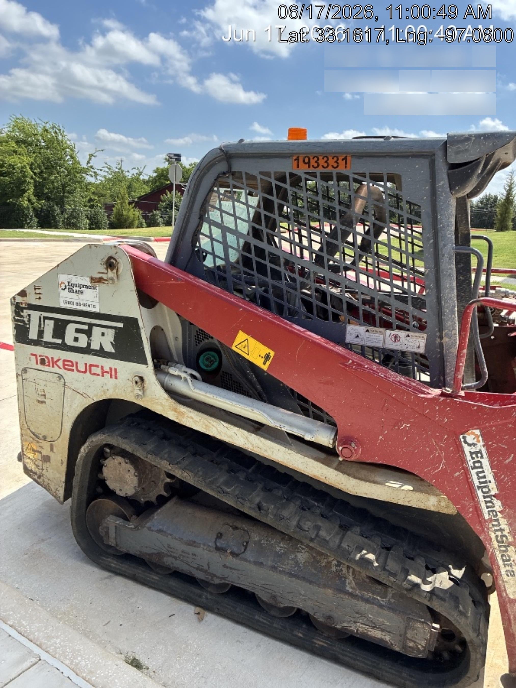 2021 TAKEUCHI TL6R