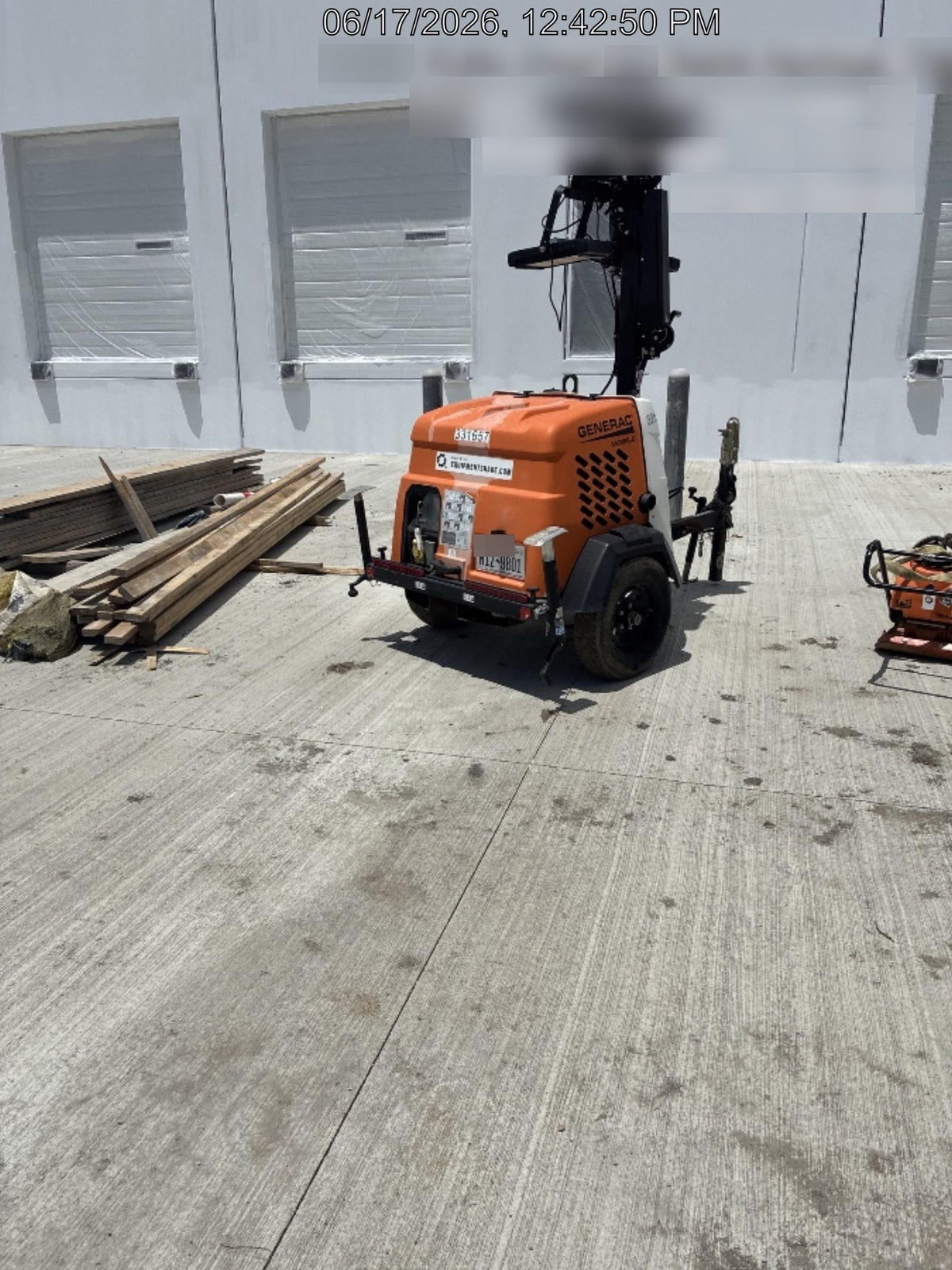 2023 Generac MLT2 Diesel, Flex Switch 120V Input, Powerzone Controller, (4) 320W LED Lights, 4kW Generator, 39.9 Gal Fuel Tank, 2" Ball, T3