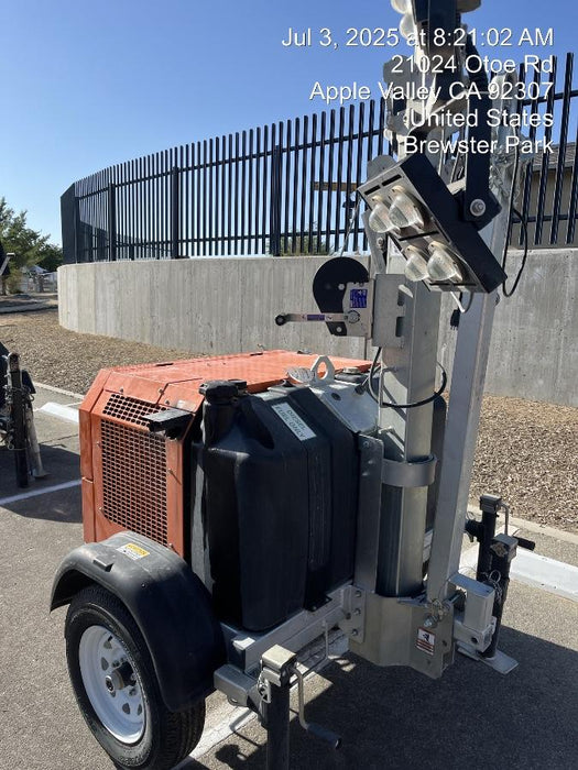 2024 Wanco WLTT-4MM4K Diesel, Deep Sea Controller, Shore Power Plug, Auto Start, (4) 350W LED Floodlights, 4kW Generator, 60 Gal Fuel Tank, 2" Ball, T3