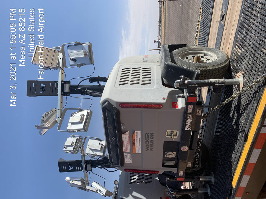 2019 Wacker Neuson LTV6K-LED Standard LED Towable Light Tower w/None
