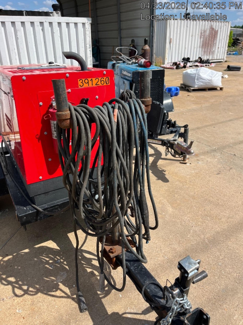 2023 Shindaiwa DGW400MDL Kubota D902 Engine, 23 HP, Dual Op Welder, Wire, Arc, Droop Stick, Tig, and CC Stick Functionality, Simulphase, 3 Phase and 1 Phase Gen Output, Single Axle NB Trlr, Slr Trckl Chrg 12V 12W, Fire Ext, T3