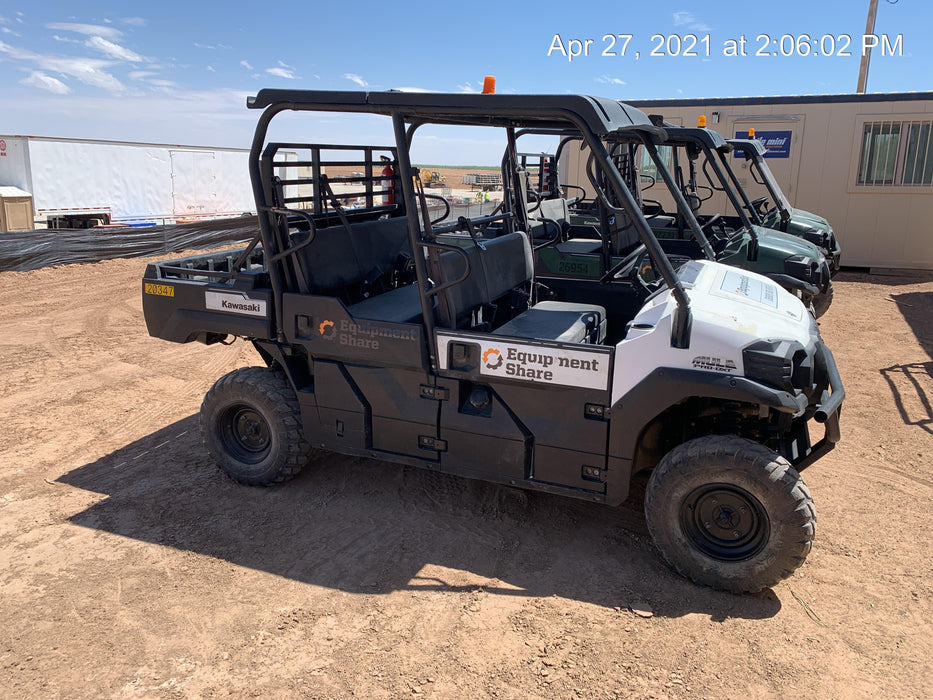 2018 Kawasaki MULE PRO-DX Kawasaki Mule 4x4 Diesel UTV w/Hard Top, No Windshield, No Doors, Beacon, Backup Alarm, ES Keypad/Hardware Installed