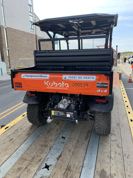2022 Kubota RTV-X1140W-H Plastic Canopy, Windshield Acrylic Clear, LED Strobe Light, Wire Harness Kit, Back up Alarm