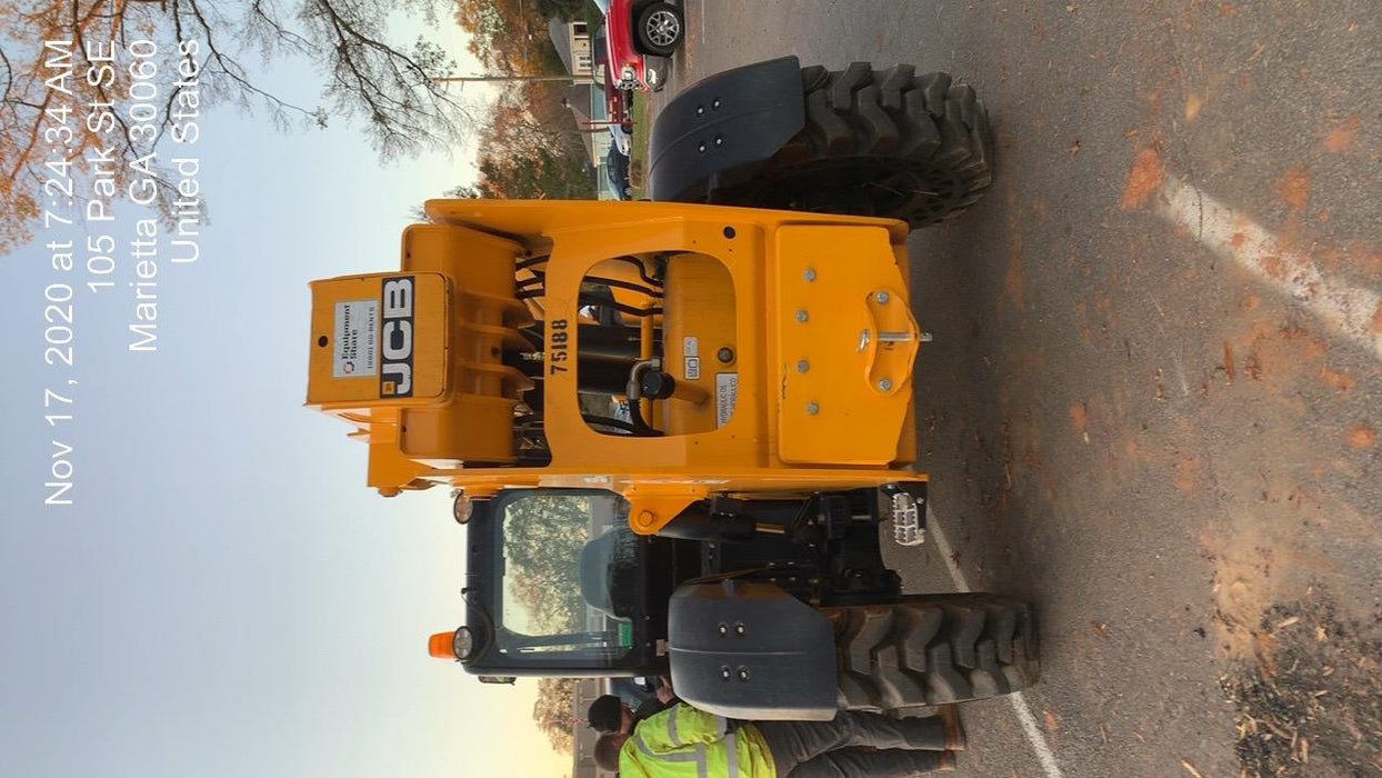 2020 JCB 509-42 Canopy, Solid Tires, Work Lights, Beacon, Aux Hydraulics, Back up Alarm, Lifting Eye, ES Decals