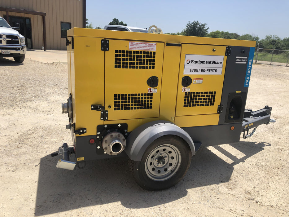 2020 ATLAS COPCO PAS 100 HF CS Enclosed