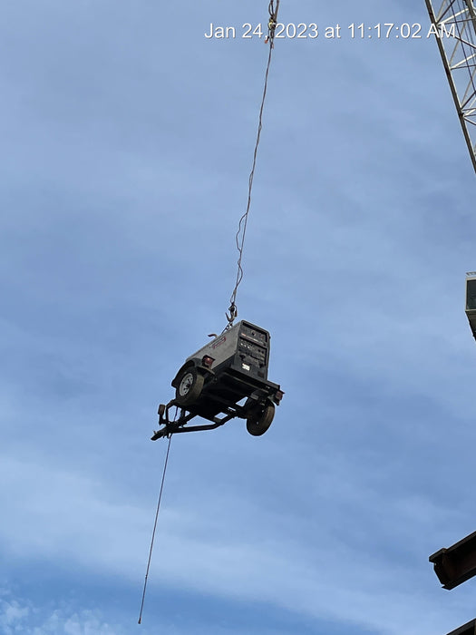 2019 Lincoln Electric Vantage 322 Lincoln Vantage 322 Welder w/Trailer, Light Kit, Cable Rack