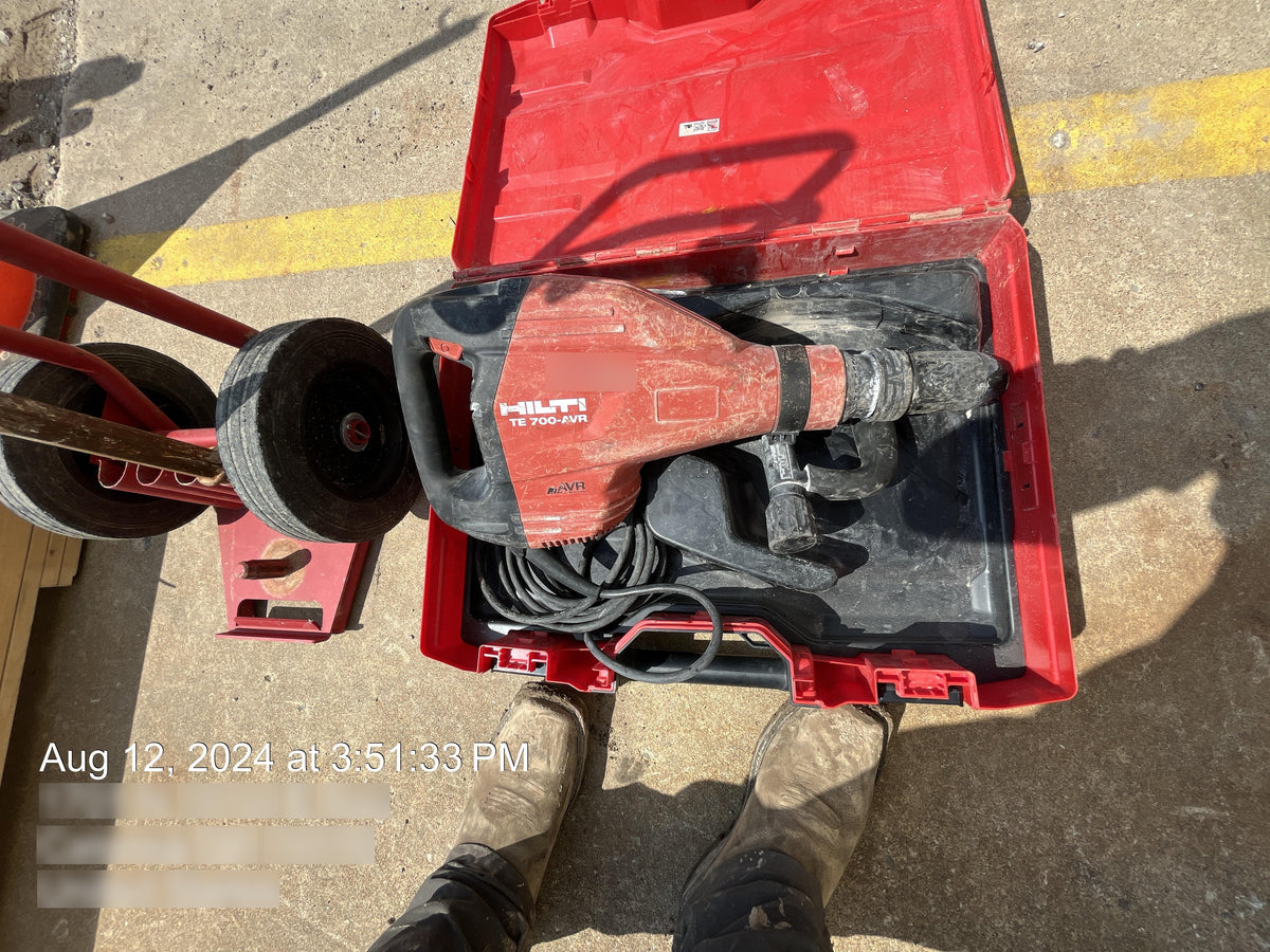 2019 HILTI TE 700-AVR