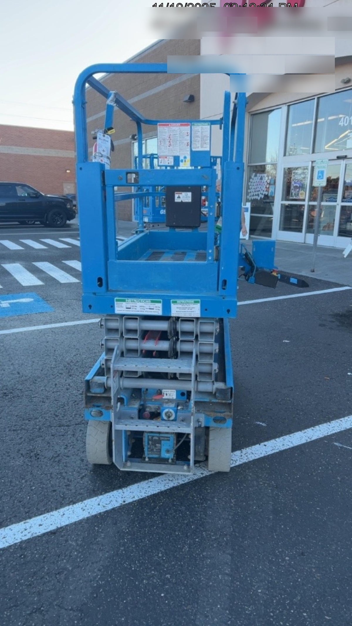 2019 Genie GS-1930 Half Height Swing Gate, 800W Inverter