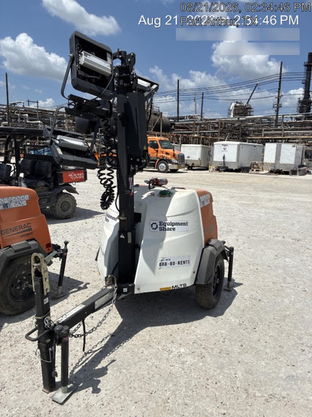 2024 Generac MLT2 Diesel, Flex Switch 120V Input, Powerzone Controller, 
(4) 320W LED Lights, 4kW Generator, 39.9 Gal Fuel Tank, 2" Ball, T3
