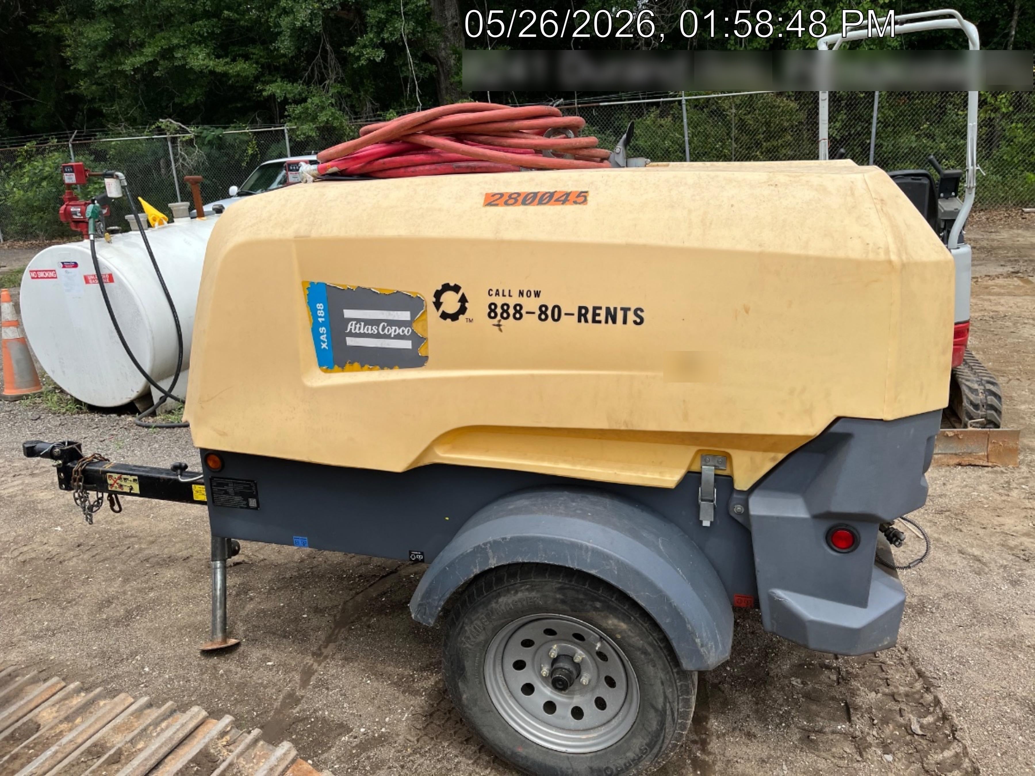 2022 ATLAS COPCO XAS188 CWK