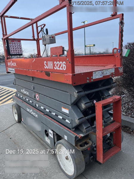 2018 Skyjack SJIII-3226 Standard Rental Specs