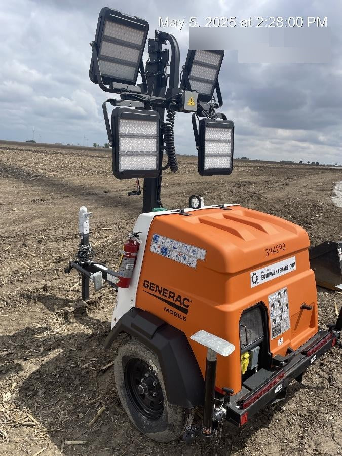 2024 Generac MLT2 Diesel, Flex Switch 120V Input, Powerzone Controller, 
(4) 320W LED Lights, 4kW Generator, 39.9 Gal Fuel Tank, 2" Ball, T3