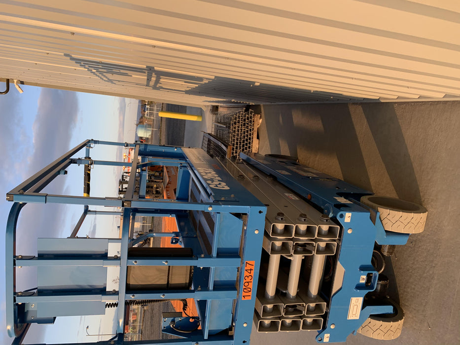 2020 Genie GS-2632 Solid NM Tires, Folding Rails with Half-Height Swing Gate, Beacon, 800W Invertor