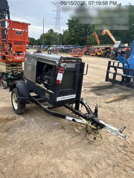 2019 Lincoln Electric Vantage 322 Welder Ready-Pak 3, Two wheel trailer, Fender and Light kit, Cable Rack