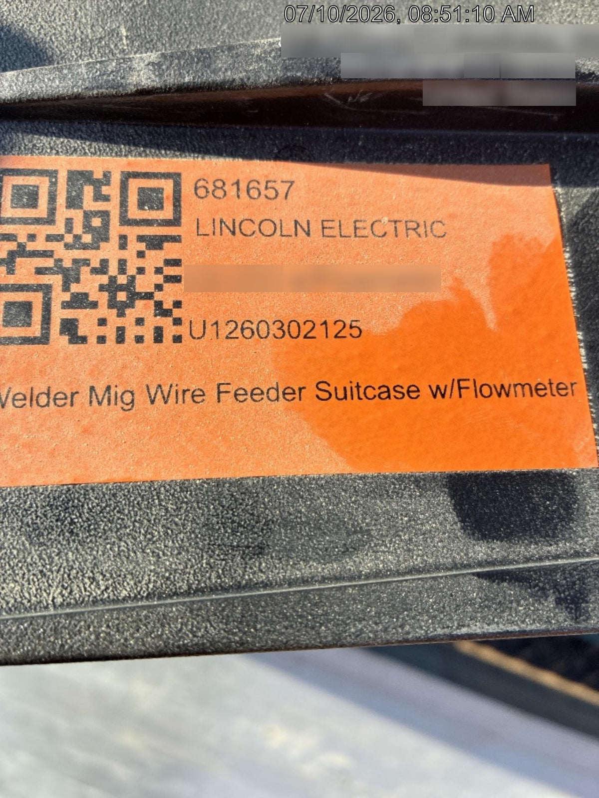 2026 LINCOLN ELECTRIC LN-25X w/Flowmeter