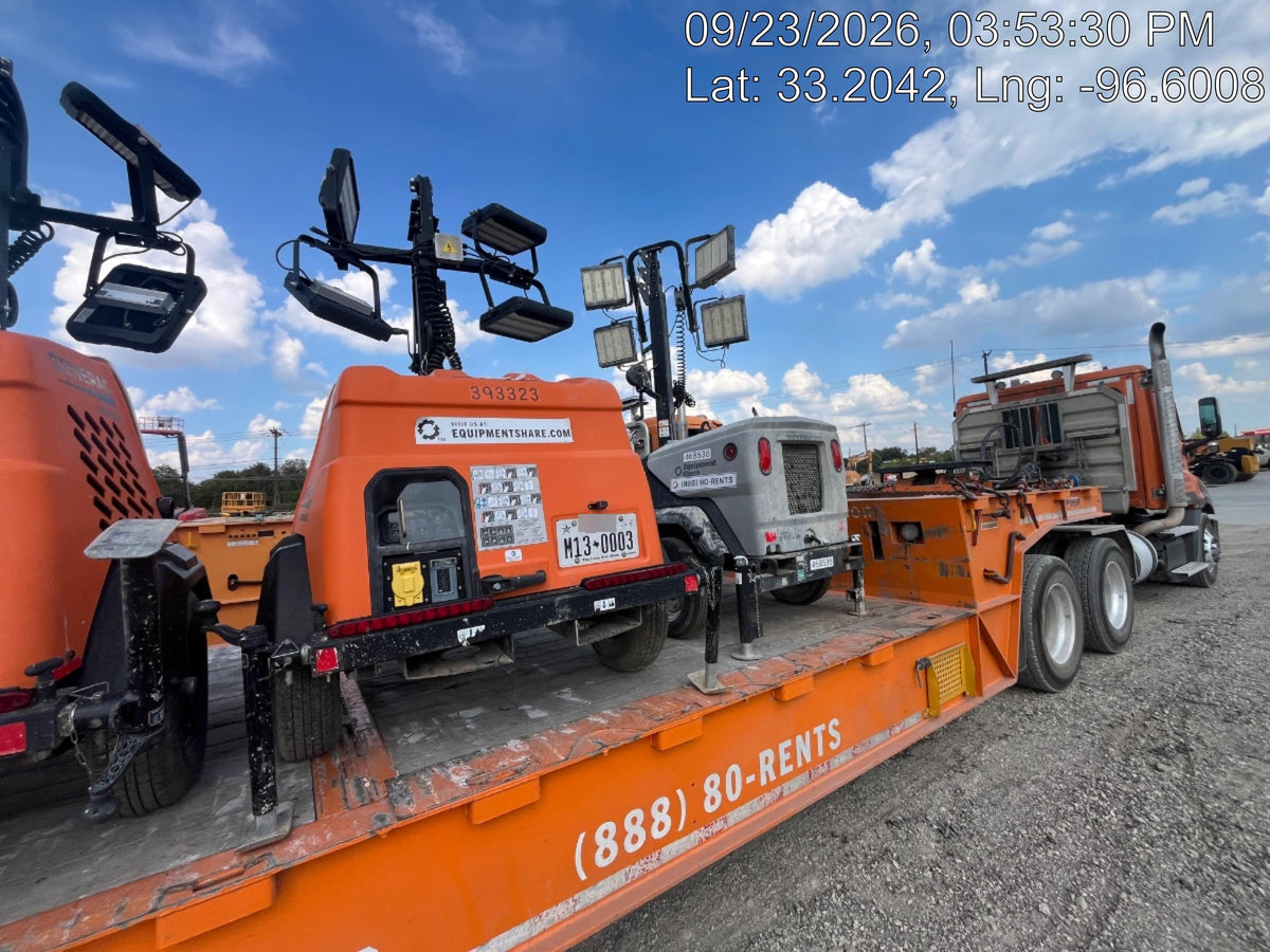 2024 Generac MLT2 Diesel, Flex Switch 120V Input, Powerzone Controller, 
(4) 320W LED Lights, 4kW Generator, 39.9 Gal Fuel Tank, 2" Ball, T3