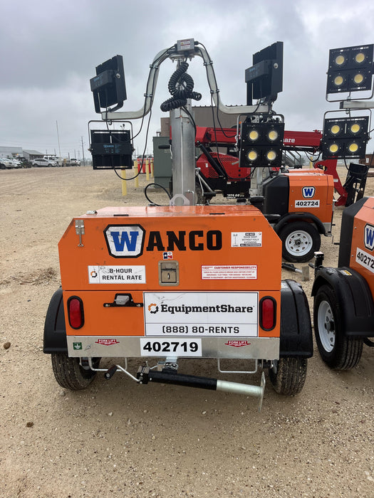 2024 Wanco WLTT-4MM4K Diesel, Deep Sea Controller, Shore Power Plug, Auto Start, (4) 350W LED Floodlights, 4kW Generator, 60 Gal Fuel Tank, 2" Ball, T3