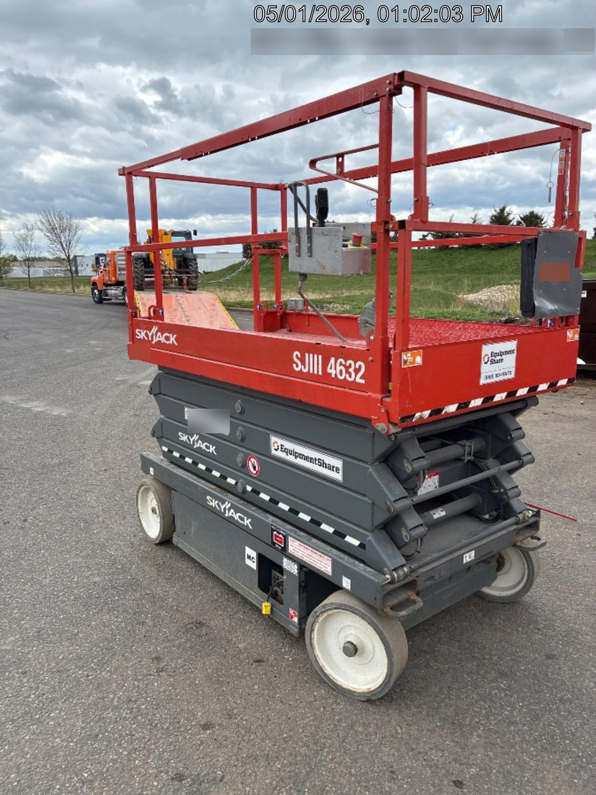 2018 Skyjack SJIII-4632 Standard Rental Specs