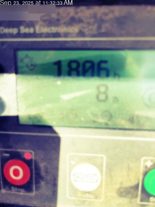 Allmand NLV3GR (4) LED Light Fixture 350W, 23' Vertical Mast, 3kW Prime, Towable, Deep Sea L401, Leveling Jacks, Yanmar T4F 5.8hp