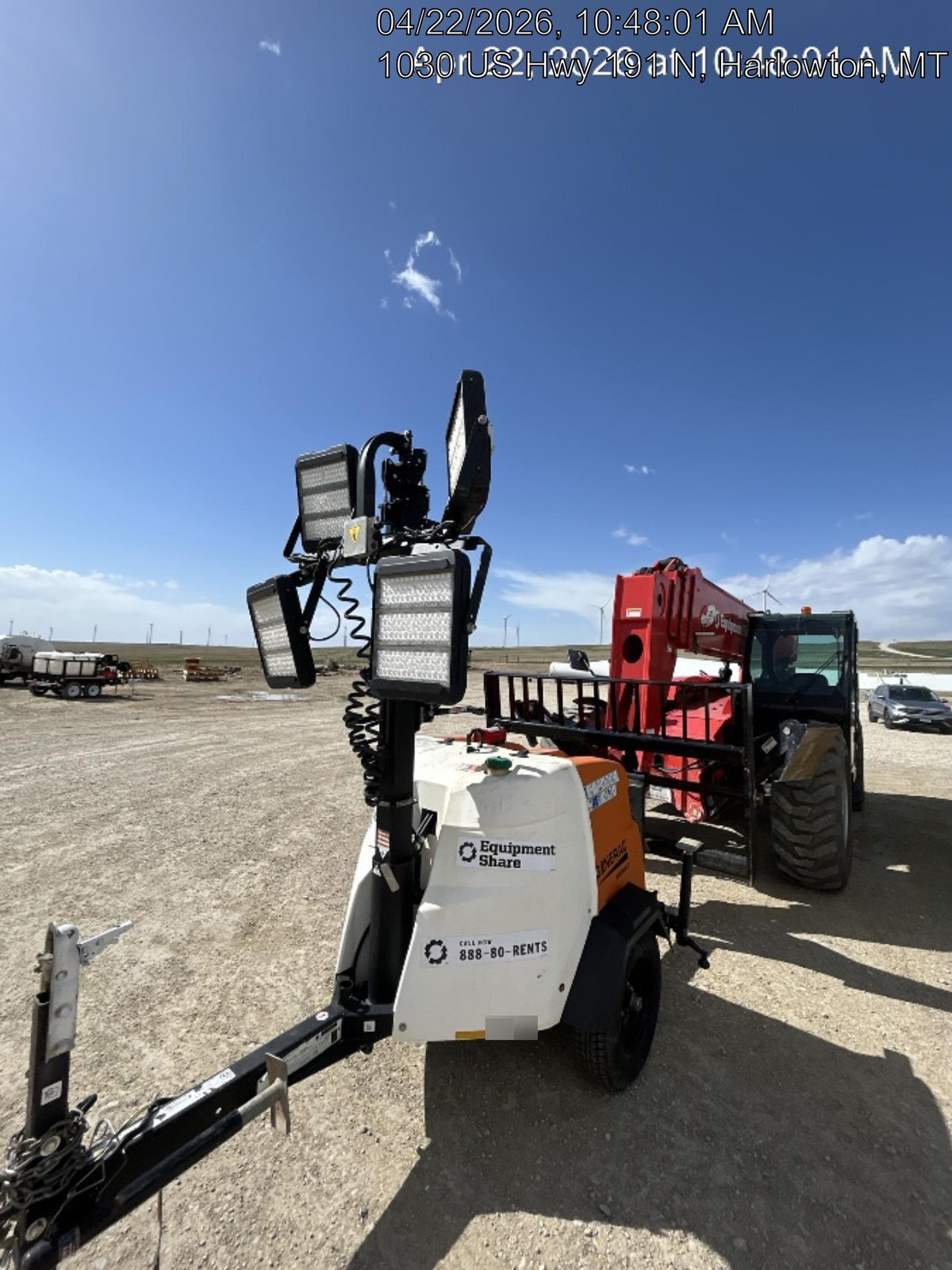 2023 Generac MLT2 Diesel, Flex Switch 120V Input, Powerzone Controller, (4) 320W LED Lights, 4kW Generator, 39.9 Gal Fuel Tank, 2" Ball, T3