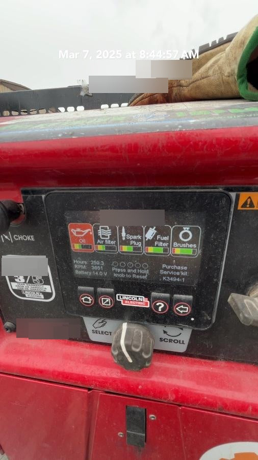 2023 Lincoln Electric Ranger 260MPX K3458-1 Ranger Gasoline Engine Driven Welder (Kohler)