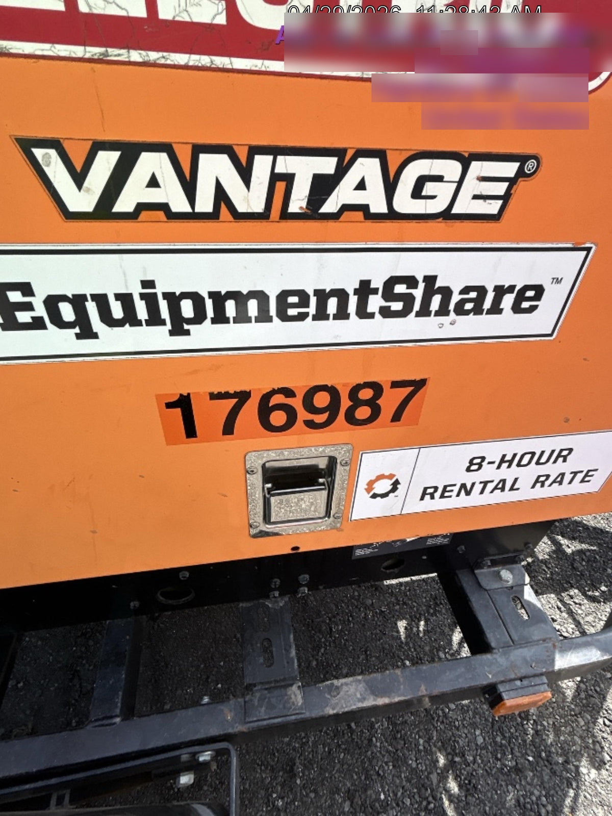 2021 Lincoln Electric Vantage 322 Vantage 322 Ready Pak 3 w/ Decals, ORANGE (includes trailer, cable rack, fender light kit) NO Telematics
