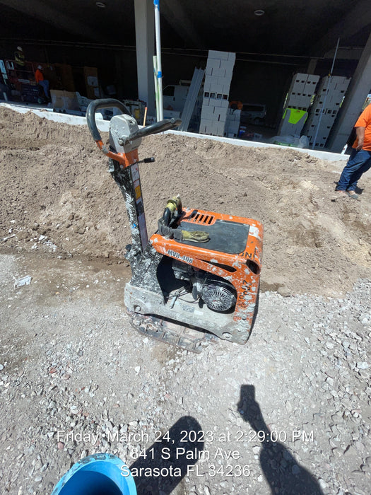 2022 Multiquip MVH408GH Reversible Plate Compactor, Gas