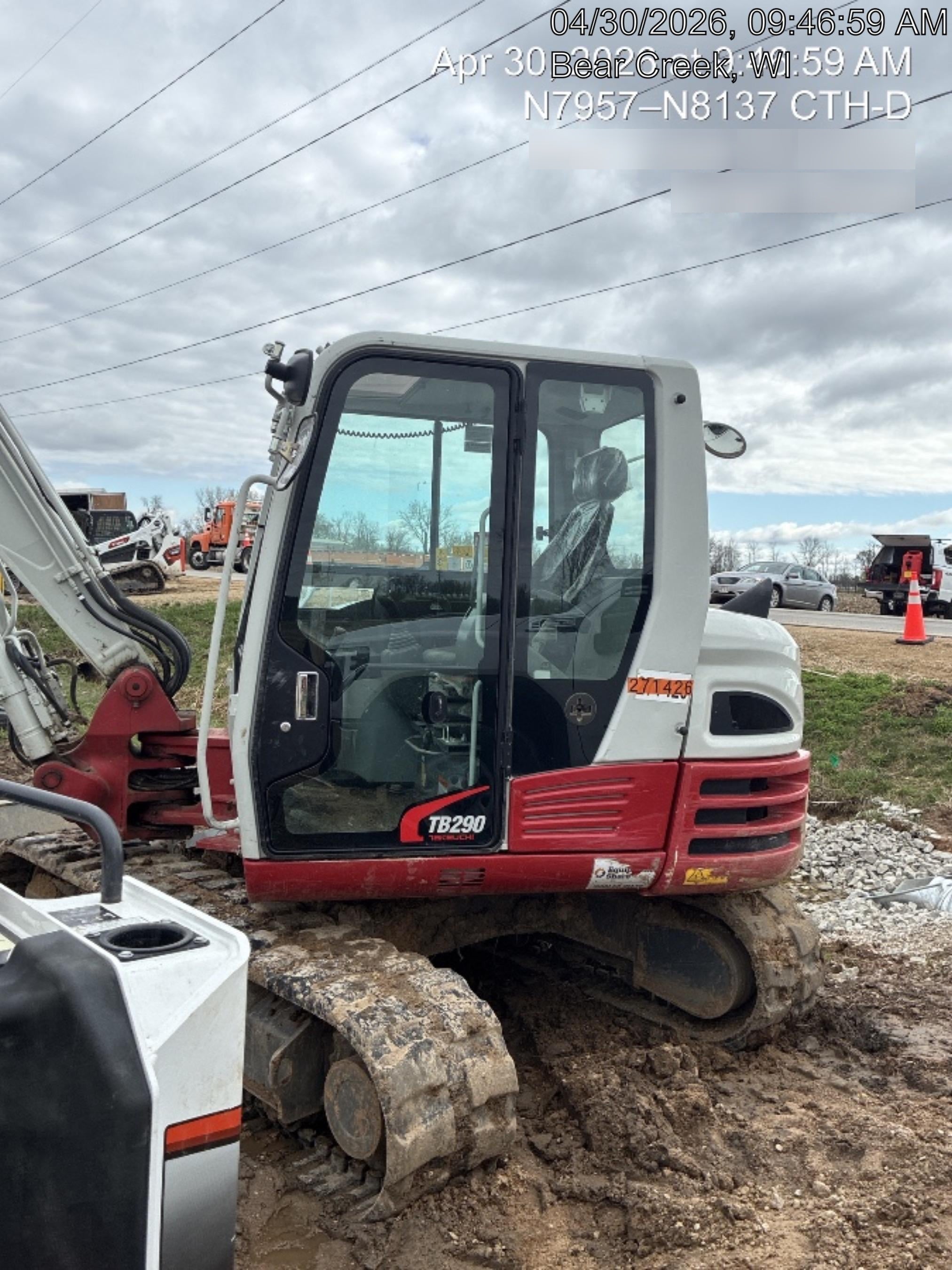 2022 TAKEUCHI TB290-CR