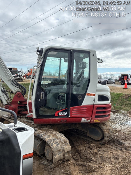 2022 TAKEUCHI TB290-CR