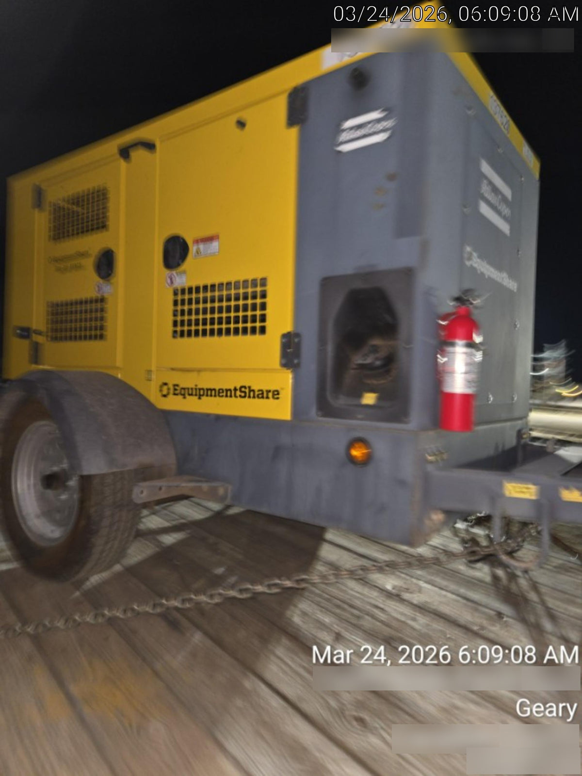 2021 ATLAS COPCO PAS 100 HF CS Enclosed